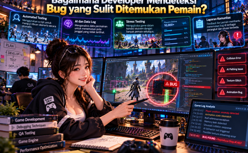 Bagaimana Developer Mendeteksi Bug yang Sulit Ditemukan Pemain?